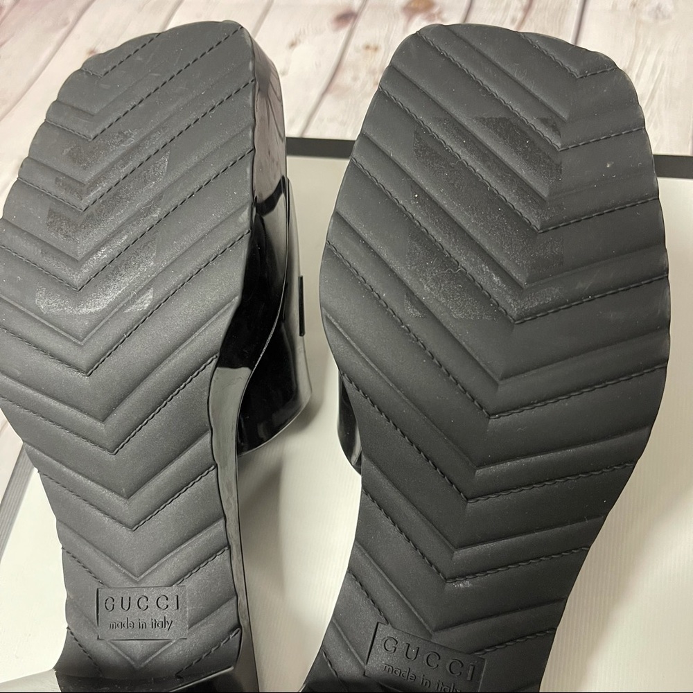 Gucci rubber slide sandals - Picture 11 of 11